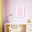 Sweet Office Canvas Wall Art 30x40cm