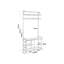 Freestanding 9 - Hook Coat Rack