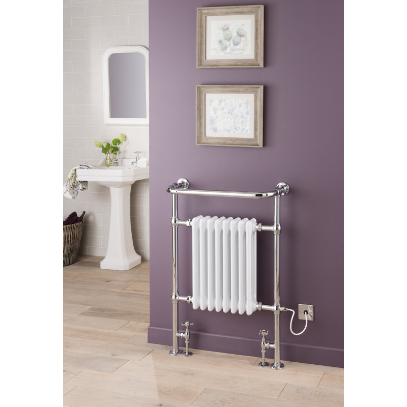 Acton Traditional Towel Rail Heated Towel Rails, 96.3cm x 67.3cm x 23cm, Electric/Water-Fed