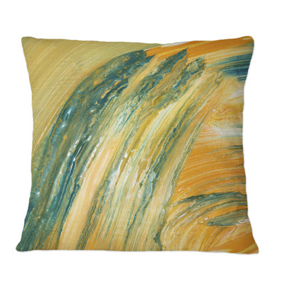 Abstract Throw Pillow