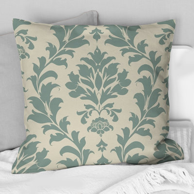 Imprimé damassé gris II - Coussin Country
