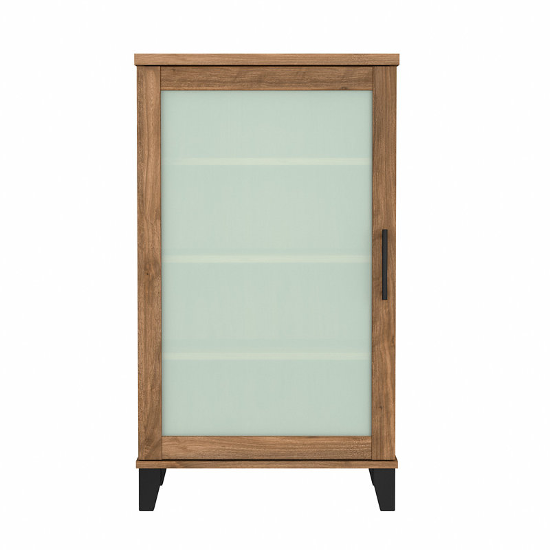Armoire décorative Anousha, Noyer frais