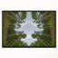 «Circle Composition of Coniferous Trees», reproduction de photo sur toile tendue encadrée-26694570