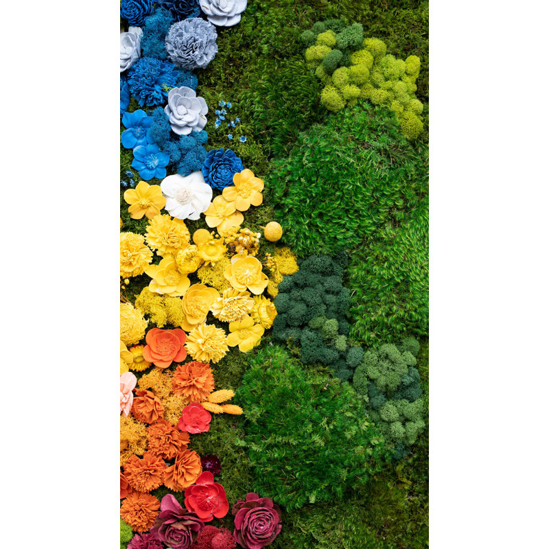 Décoration murale, H 65 po x l 36 po x P 2 po