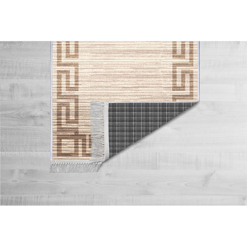 Luxurious Velvet Area Rug, 5.2 x 7.5 ft | 100% Velvet Fabric, 100% Cotton Sole, 0.4 in Pile Height | Antibacterial, Non-Slip, Machine Washable | Elegant 3D Digital Print, Perfect for Living Room & Bedroom Décor
