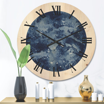 Solid Wood Wall Clock
