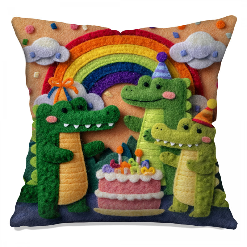 Coussins décoratifs Felt, 16 x 16 pouces