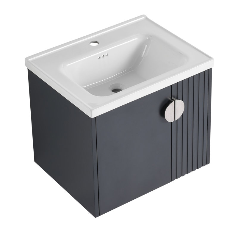 Kierran 23.8'' Single Bathroom Vanity with Top