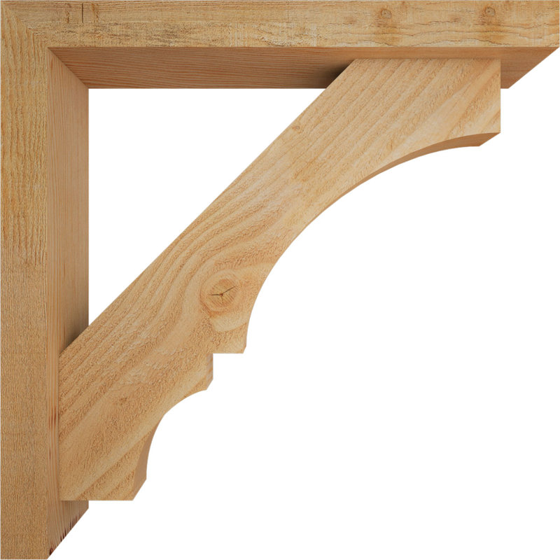 Support de bloc Balboa avec entretoise décalée, 24 x 24, Sapin Douglas de l 4 po (scié brut)