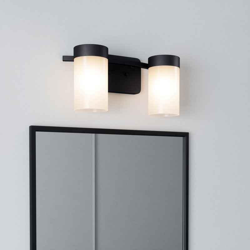 Éclairage de meuble-lavabo à intensité variable Gioele, Or, 2