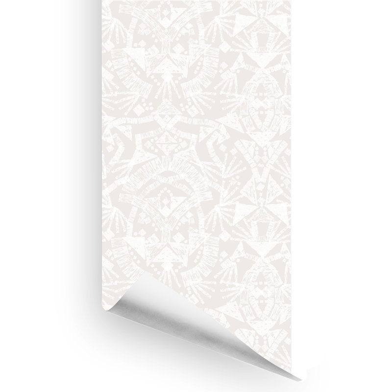 Rouleau de papier peint adhésif Jaren, Beige