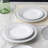 Noritake Satin Flourish Dinner Plates, 10-1/2"
