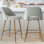Tabouret de comptoir Camarda
