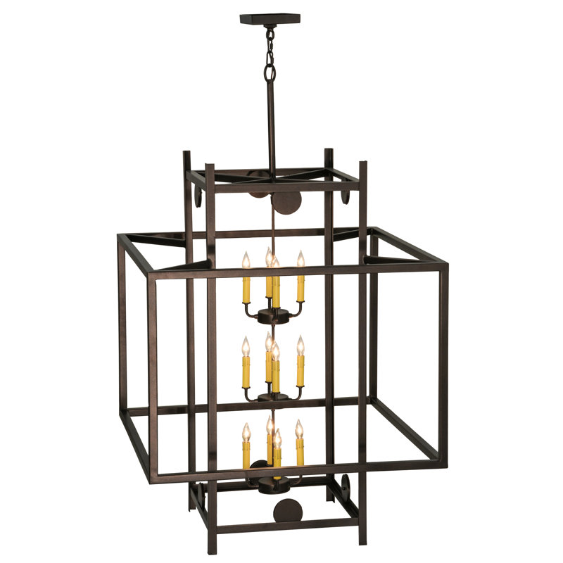 Quadrato 12 - Light Chandelier