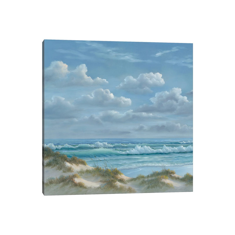 Shoreline I by Georgia Janisse - Wrapped Canvas Gallery-Wrapped Canvas Giclée, 30.48 cm H x 30.48 cm W