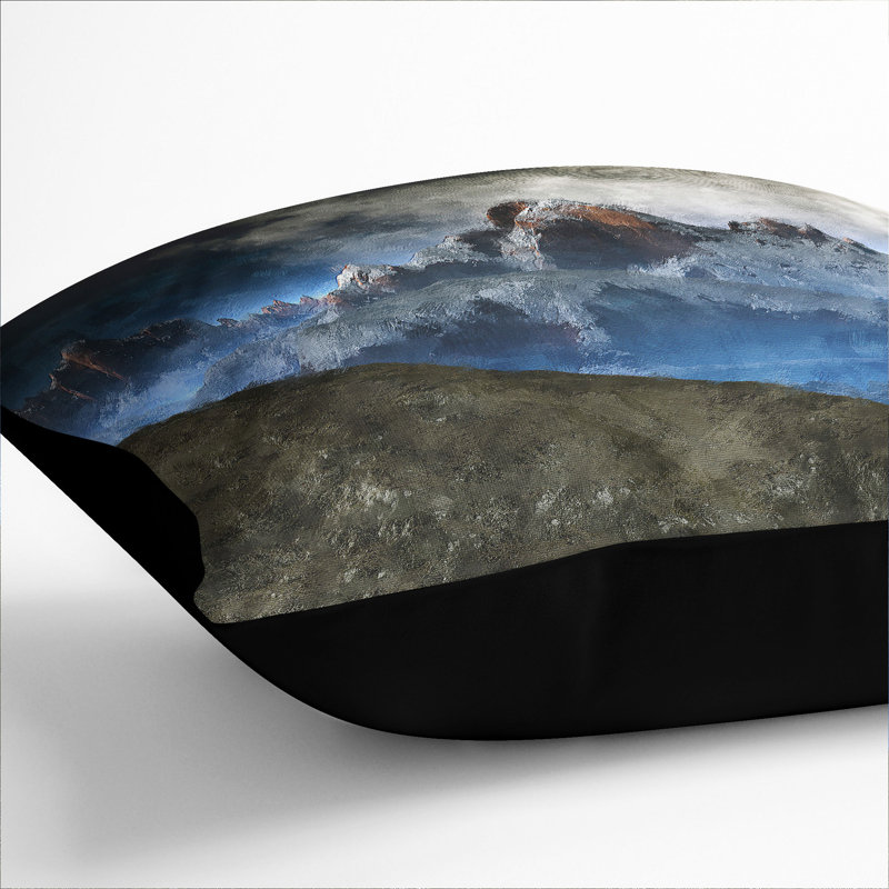 Square Cushion, 40cm H x 40cm W x 15cm D, Black