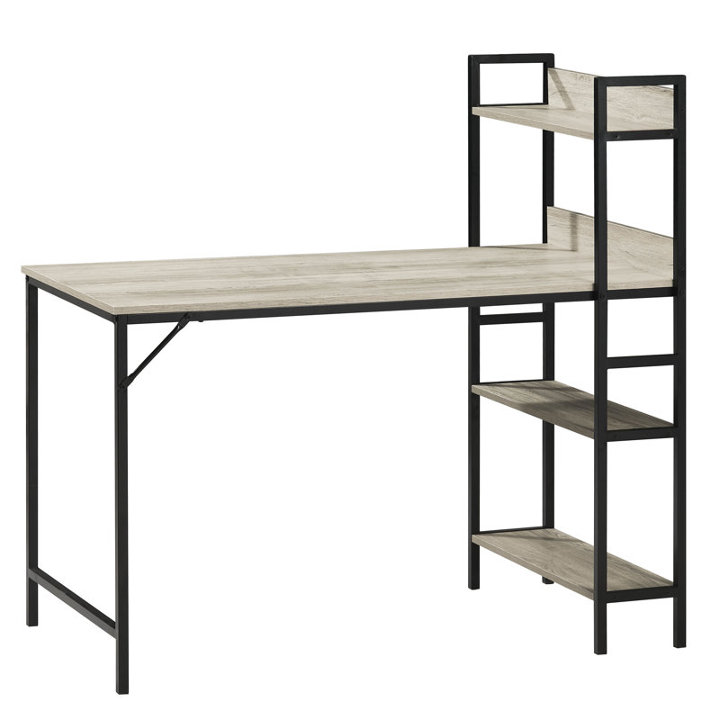 Yaraghi Metal Base Computer Desk, Grey