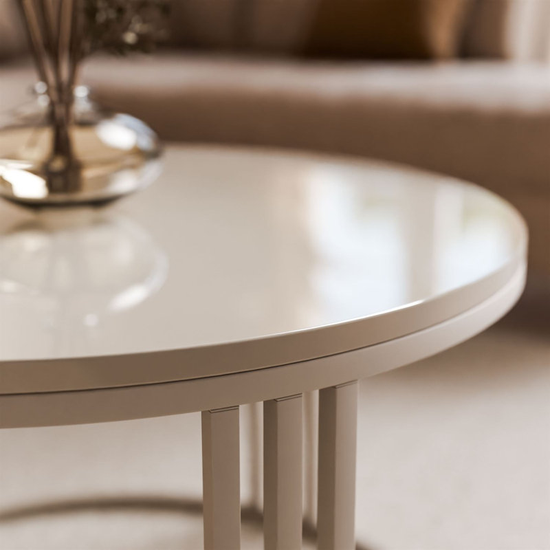 Frame Coffee Table, Cashmere Gloss, Wood
