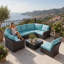  Ensemble de mobilier d'extérieur 9 pièces-1757756120-1757756126