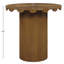 Table à hauteur de comptoir en bois massif et canne 36 po Dahlia-2109333387-2109333396