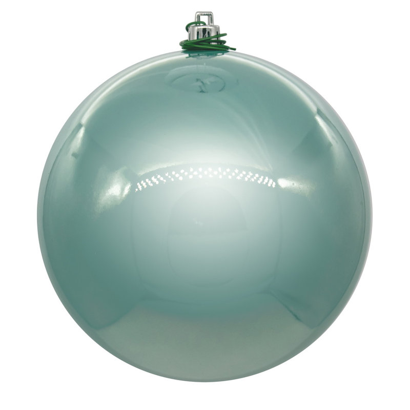 Ornement boule de Noël (ensemble de 12), Menthe givré