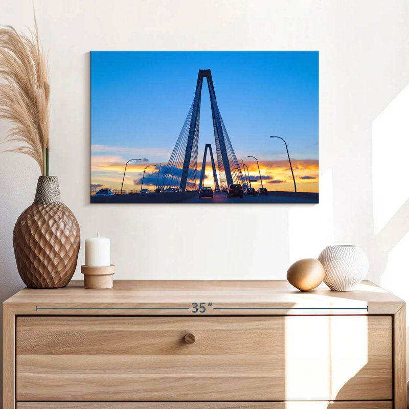Lilie Cooper River Bridge, 16" H x 24" W