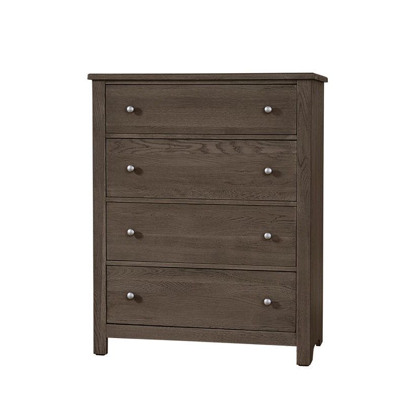 Commode 4 tiroirs, Brun