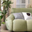 Coussin modulaire en polyester vert-658647390-658647391