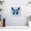 Papillon indigo batik mandala-109220898
