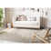Alderman Natural Fiber Hand Loomed Jute/Cotton Geometric Rug in Silver