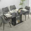Table de salle à manger moderne 47,24 "-63"-1392366781