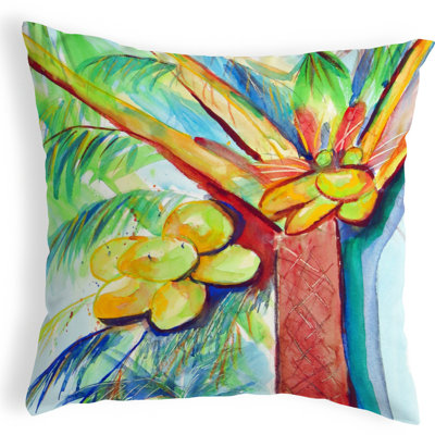 Outdoor Reversible Throw Pillow