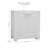 Adjustable 25.5" Plastic 1-Shelf Freestanding Garage Storage Cabinet-947886367