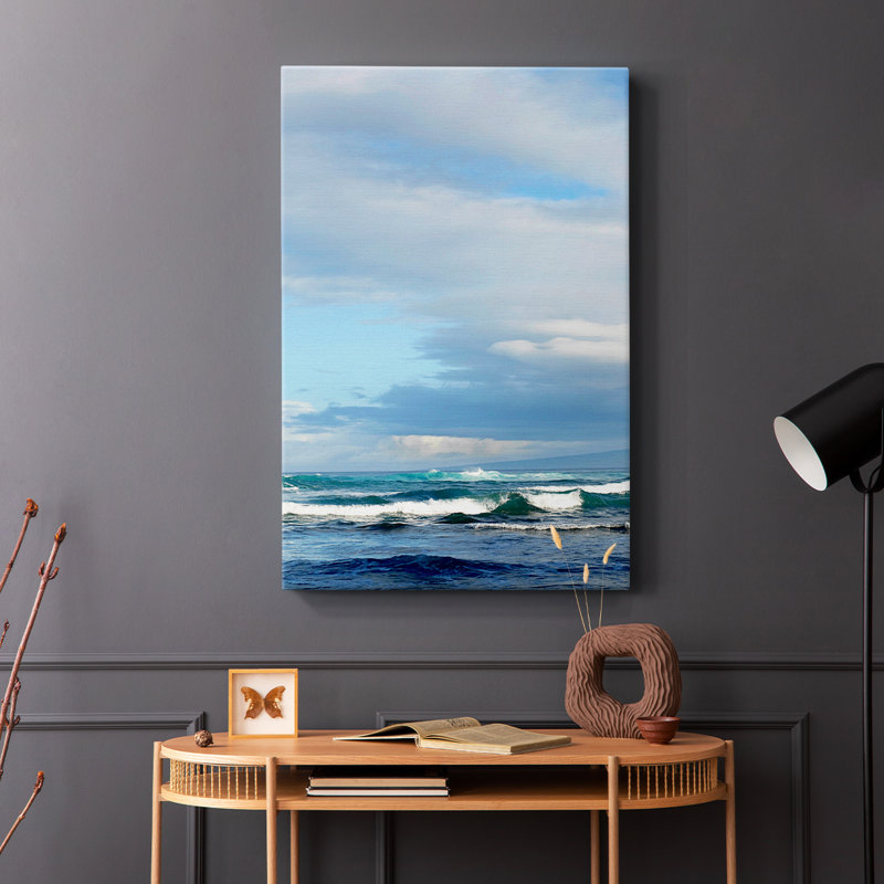 Bleu infini - Cavas enveloppés de galerie, H 36 po x l 24 po
