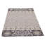 Tapis gris clair en laine tissé à plat Kerensa