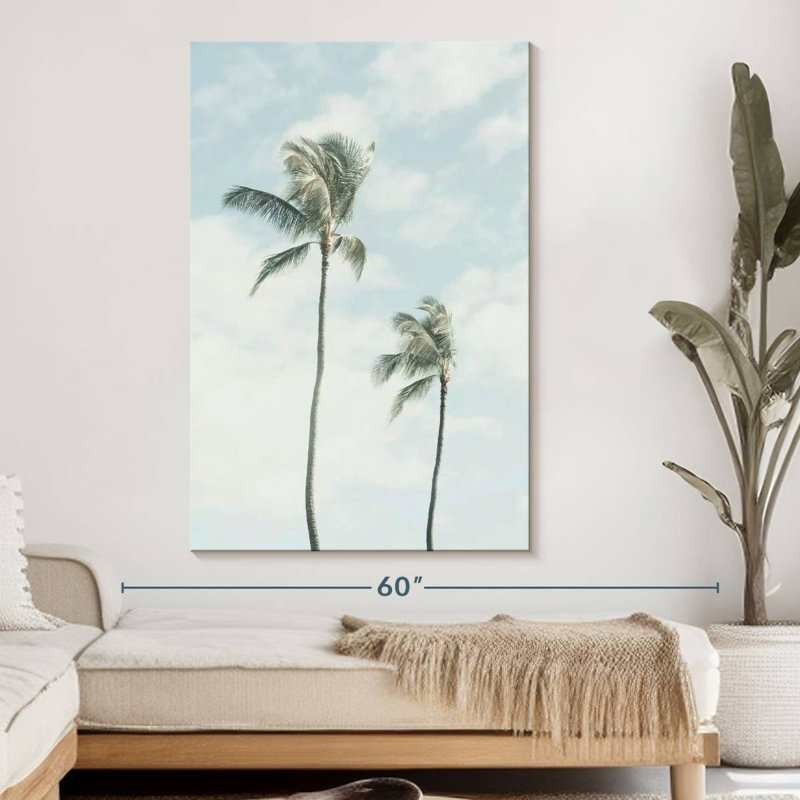 Palm Sway, 51" H x 34" W
