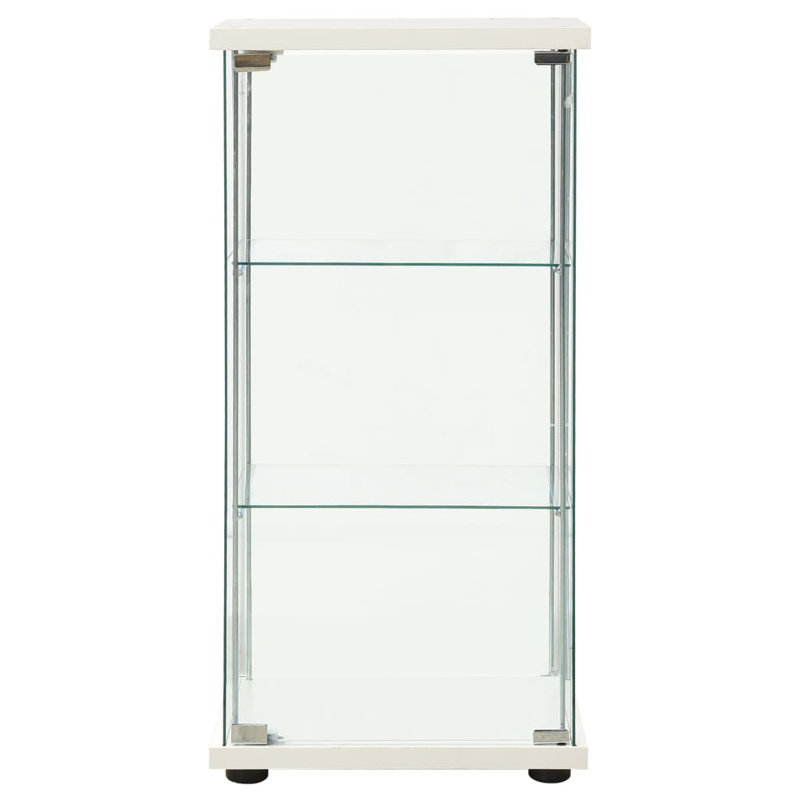 Vitrine Ebern Designs, Blanc