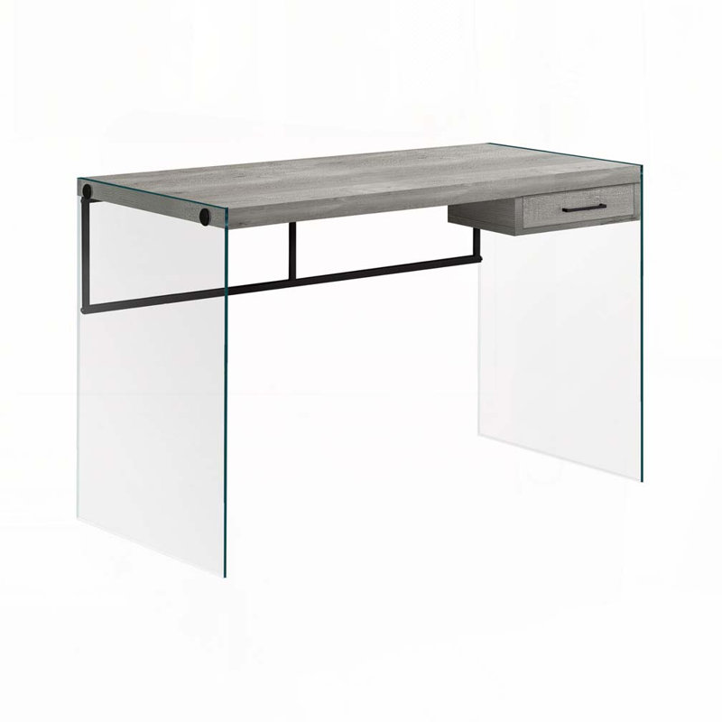Bureau d'ordinateur pour la maison, Gris