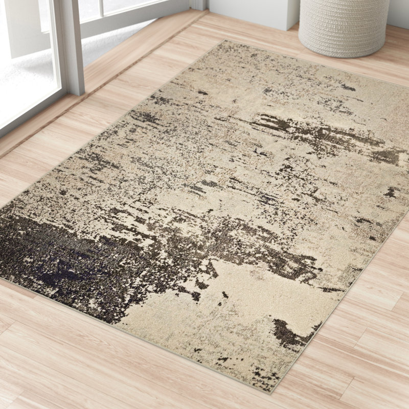 Adriennie Abstract Indoor Rug, Rectangle 5'3" x 7'3"
