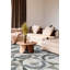 Tapis en polyester Aubrey durable avec envers en jute pour le salon, la chambre à coucher, la salle à manger et les endroits très passants-288622468