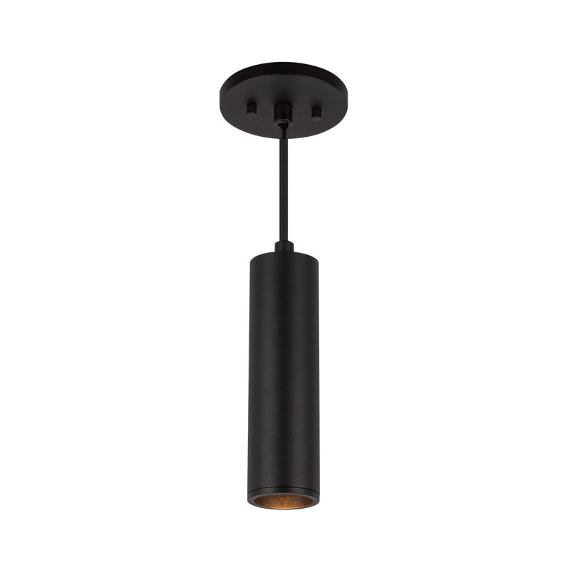 Lorna 1 - Light LED Pendant, Black