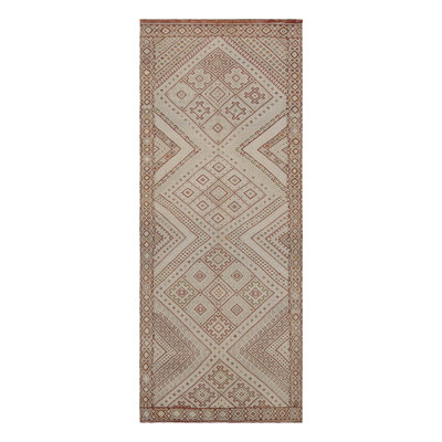 One-of-a-Kind Runner: 5'10" X 14'4" No Runner Wool Area Rug