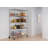 48" W x 24" D x 72" H 5 Tier Wire Shelving with Wheels-1087168337