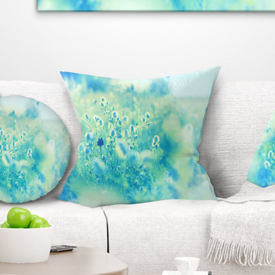 Coussin floral clair floral light mountain
