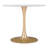 Round Metal Base Dining Table
