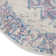 Burnie Oriental Ivory/Pink Area Rug