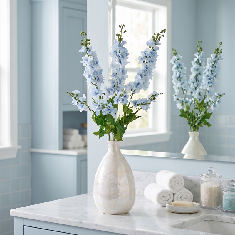 35 "Soft Touch Garden Delphinium , Bleu