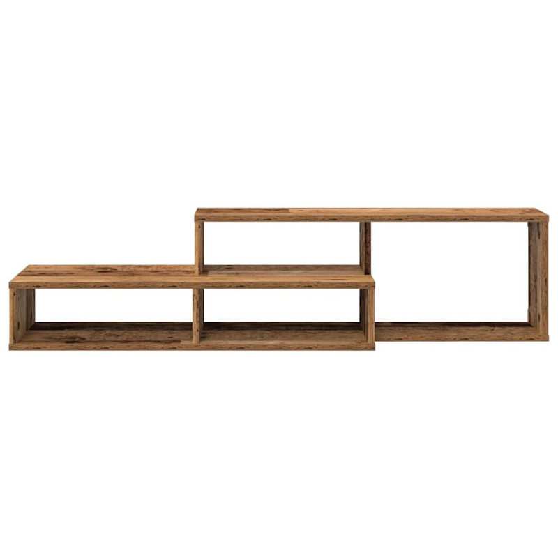 TV Stand, 28.5cm H x 120cm L x 25cm W, Brown