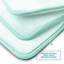 Aighan 3 Piece Ultra Soft and Absorbent Memory Foam Bath Rug Set with Non-Slip Backing-1831797537