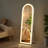 Led Full Body Mirror Arched Wall Mounted Free Standing Leaning-2146605095